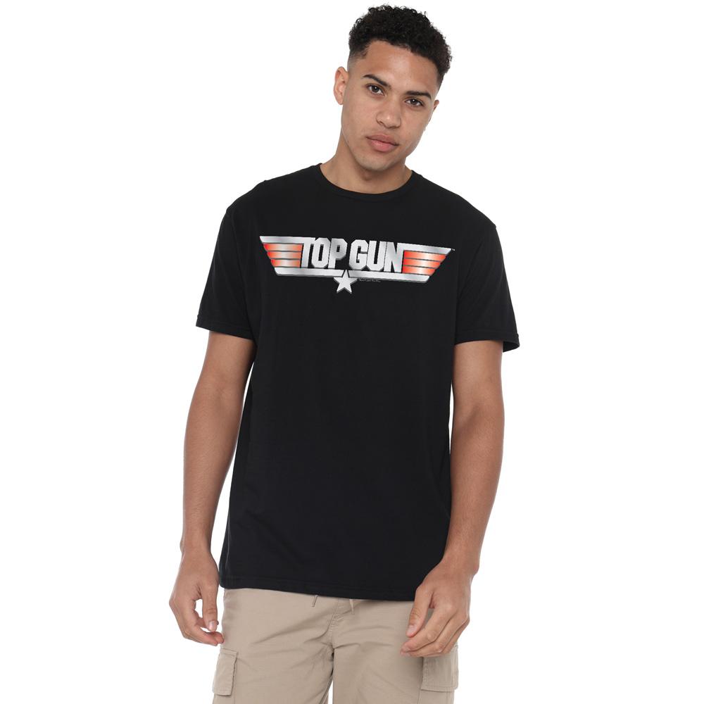 Black - Lifestyle - Top Gun Mens Logo T-Shirt