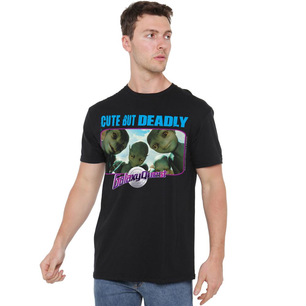 Black - Lifestyle - Galaxy Quest Mens Cute But Deadly T-Shirt