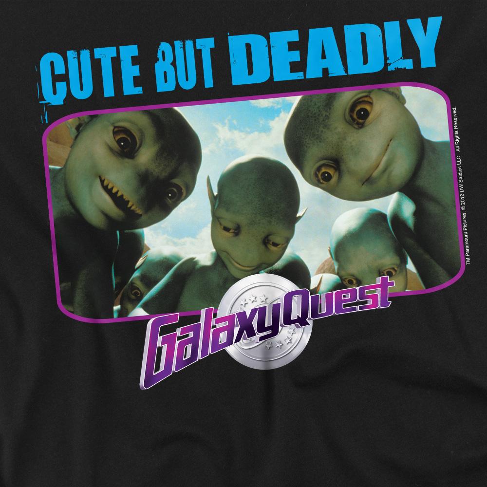 Black - Pack Shot - Galaxy Quest Mens Cute But Deadly T-Shirt