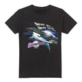 Black - Front - Galaxy Quest Mens Never Surrender T-Shirt