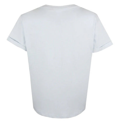 Sky Blue-Black - Back - Peanuts Womens-Ladies Stay Cool Snoopy T-Shirt