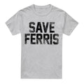 Sport Heather - Front - Ferris Bueller´s Day Off Mens Save Ferris T-Shirt