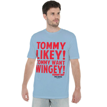 Light Blue - Lifestyle - Tommy Boy Mens Want Wingey T-Shirt