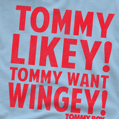 Light Blue - Pack Shot - Tommy Boy Mens Want Wingey T-Shirt