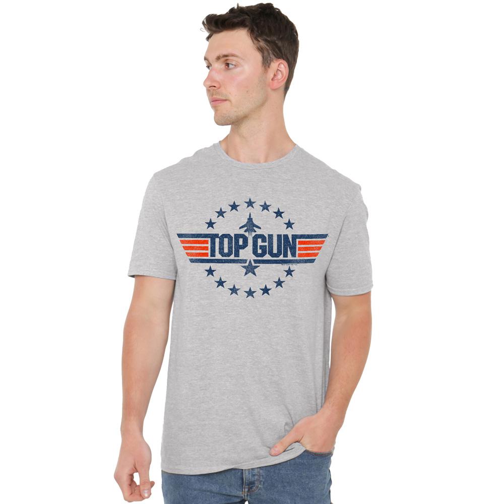 Sport Heather - Lifestyle - Top Gun Mens Star Logo T-Shirt