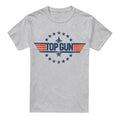 Sport Heather - Front - Top Gun Mens Star Logo T-Shirt