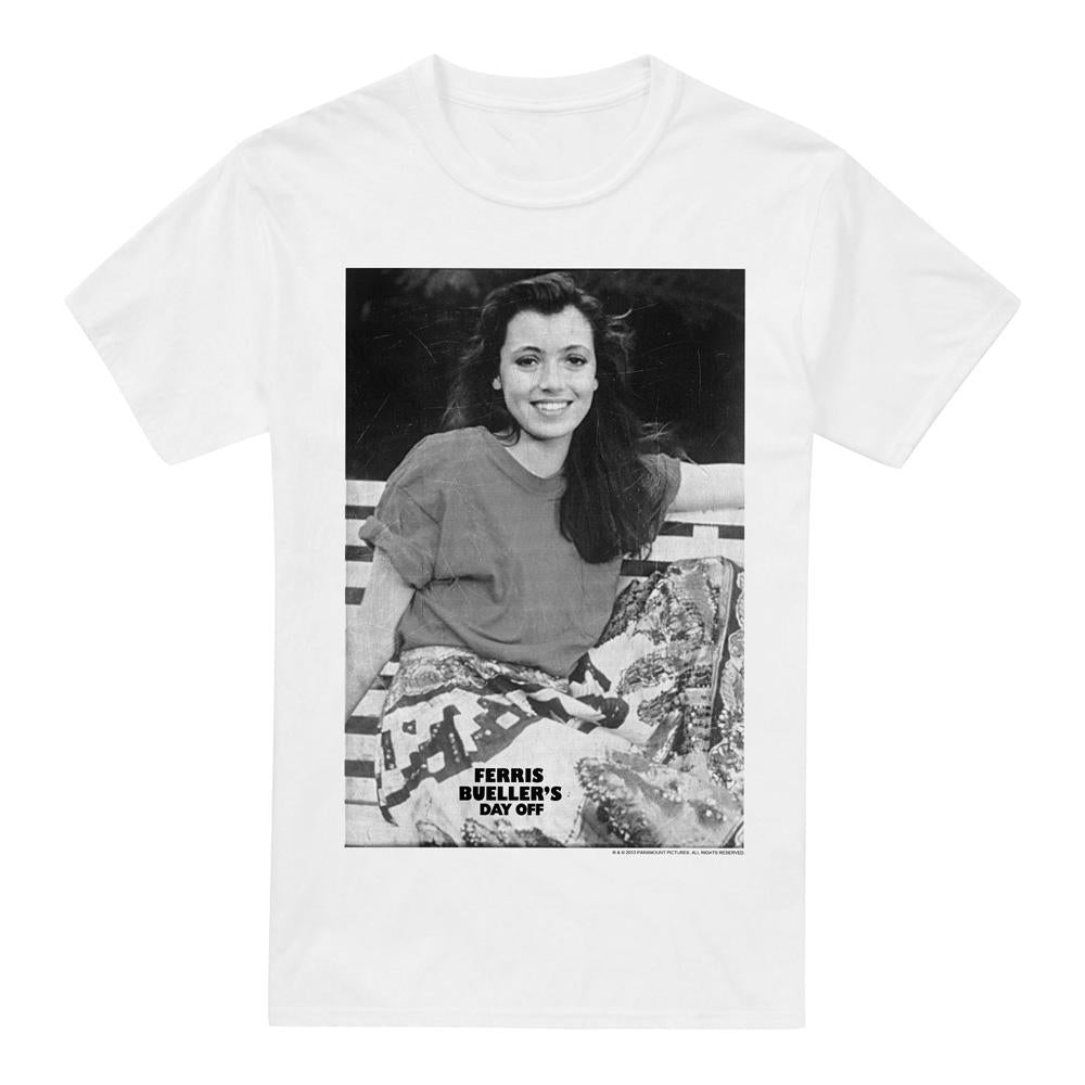 White - Front - Ferris Bueller´s Day Off Mens Sloane T-Shirt