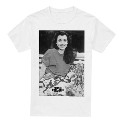 White - Front - Ferris Bueller´s Day Off Mens Sloane T-Shirt