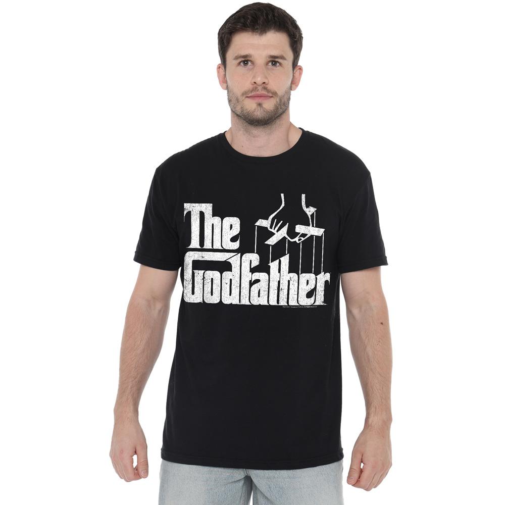 Black - Lifestyle - The Godfather Mens Logo T-Shirt