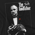 Black - Side - The Godfather Mens Poster T-Shirt