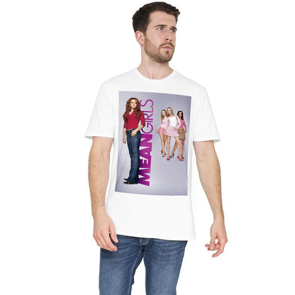 White - Lifestyle - Mean Girls Mens Poster T-Shirt
