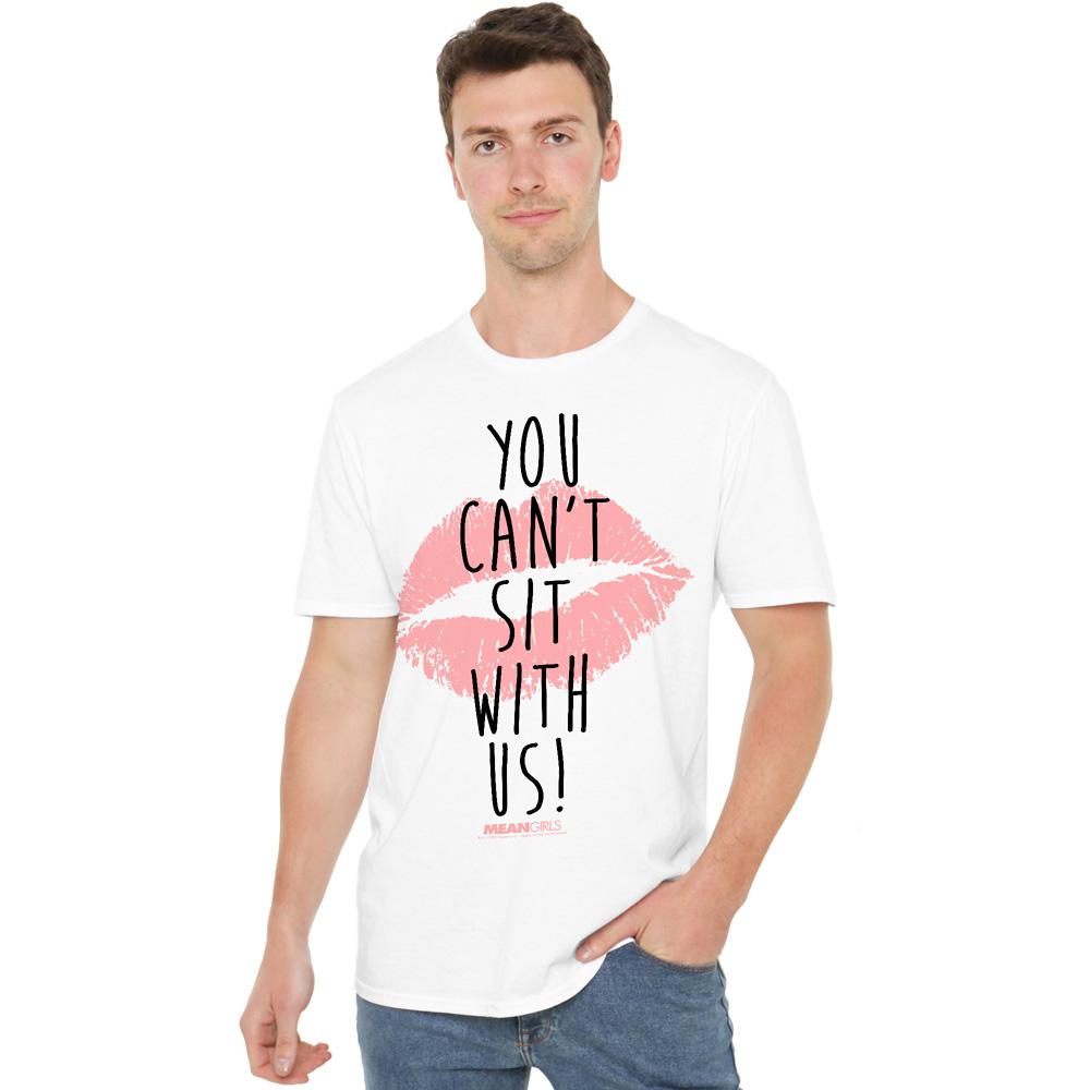 White - Lifestyle - Mean Girls Mens You Can´t Sit With Us T-Shirt