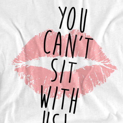 White - Pack Shot - Mean Girls Mens You Can´t Sit With Us T-Shirt