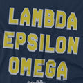 Navy - Pack Shot - Old School Mens Fraternity T-Shirt