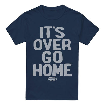 Navy - Front - Ferris Bueller´s Day Off Mens Get A Life T-Shirt