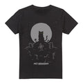 Black - Front - Pet Sematary Mens Cat With Tombstones T-Shirt