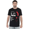 Black - Lifestyle - The Godfather Mens Italian Profile T-Shirt
