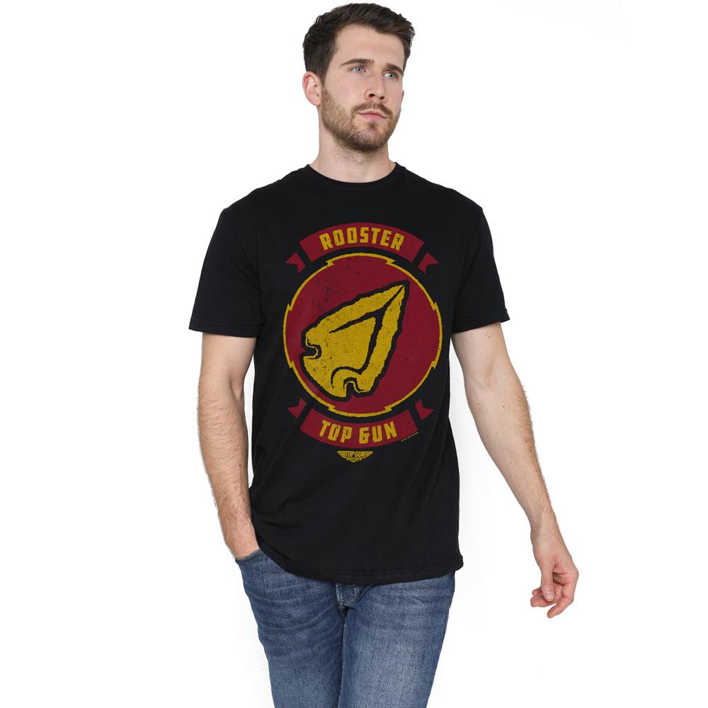 Black - Lifestyle - Top Gun: Maverick Mens Rooster Call Sign T-Shirt