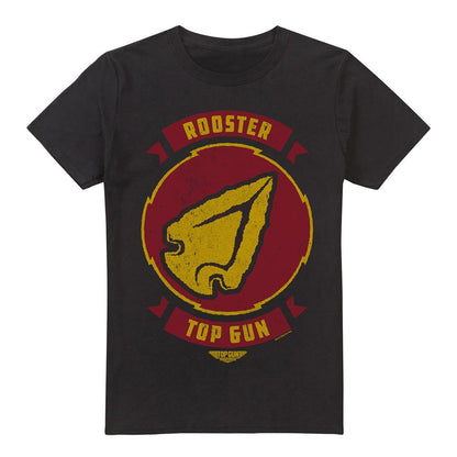 Black - Front - Top Gun: Maverick Mens Rooster Call Sign T-Shirt