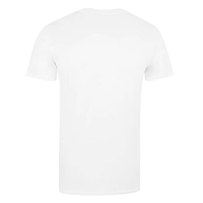 White-Green - Back - The Punisher Mens Camo Logo T-Shirt