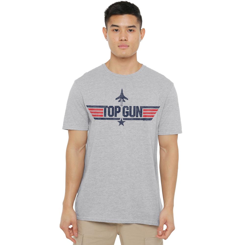 Sport Heather - Lifestyle - Top Gun Mens Logo T-Shirt