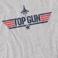 Sport Heather - Side - Top Gun Mens Logo T-Shirt