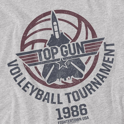 Sport Heather - Side - Top Gun Mens Volleyball T-Shirt