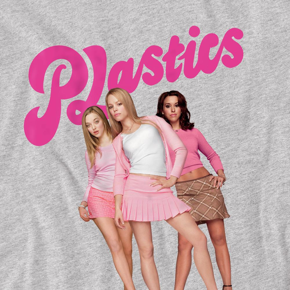 Sport Heather - Side - Mean Girls Mens The Plastics Simple T-Shirt