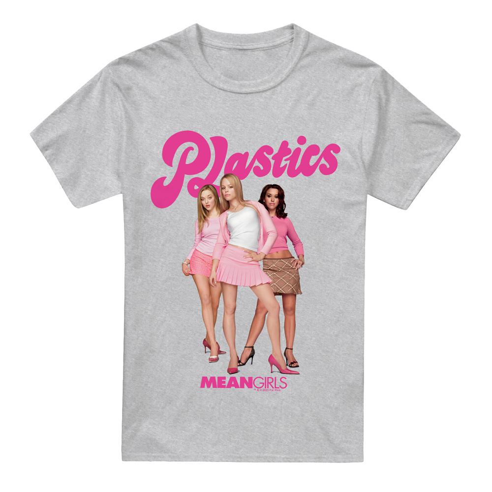 Sport Heather - Front - Mean Girls Mens The Plastics Simple T-Shirt
