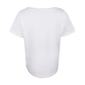 White - Back - Marvel Womens-Ladies Comic Cotton Logo T-Shirt