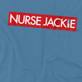 Carolina Blue - Pack Shot - Nurse Jackie Mens Logo T-Shirt