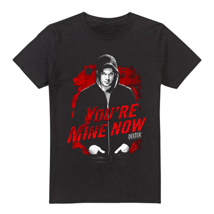 Black - Front - Dexter Mens Dark Passenger T-Shirt