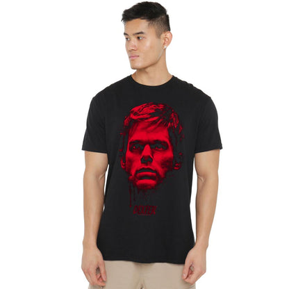 Black - Lifestyle - Dexter Mens Bloody Face T-Shirt