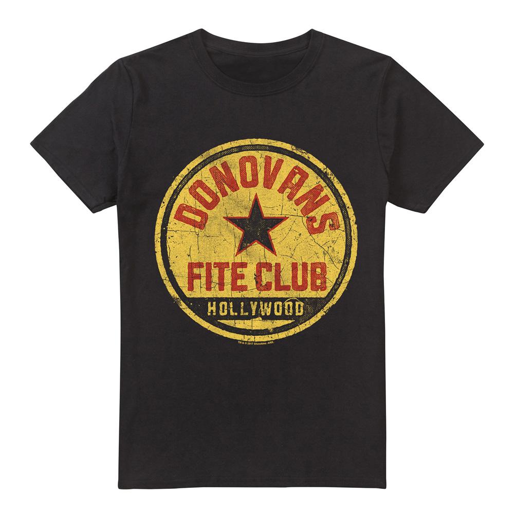 Black - Front - Ray Donovan Mens Fite Club T-Shirt