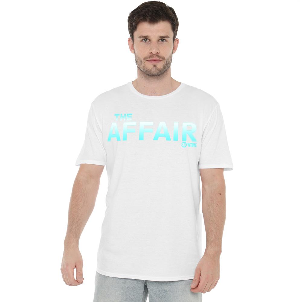 White - Lifestyle - The Affair Mens Logo T-Shirt