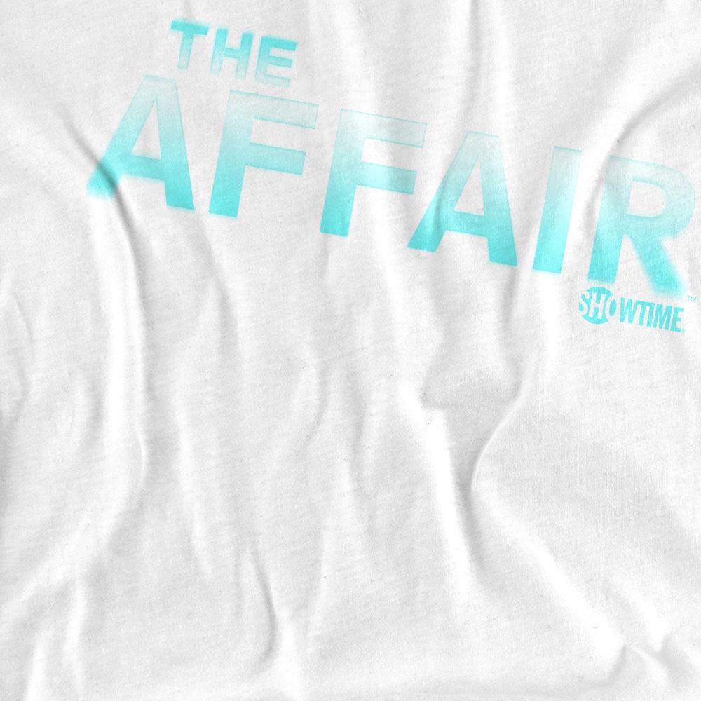 White - Pack Shot - The Affair Mens Logo T-Shirt