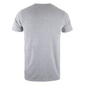 Sports Grey-Blue-White - Back - Captain America Mens Torn T-Shirt