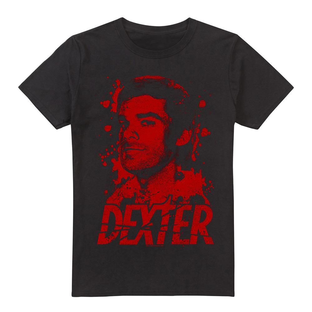 Black - Front - Dexter Mens Born In Blood T-Shirt