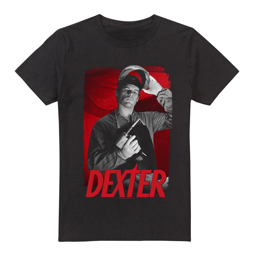 Black - Front - Dexter Mens See Saw T-Shirt