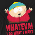 Black - Pack Shot - South Park Mens Whateva Eric Cartman T-Shirt