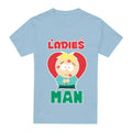 Light Blue - Front - South Park Mens Ladies Man Butters Valentine`s Day T-Shirt