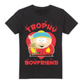 Black - Front - South Park Mens Trophy Boyfriend Eric Cartman Valentine`s Day T-Shirt