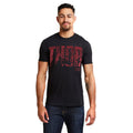 Black-Red - Lifestyle - Thor Mens Text T-Shirt
