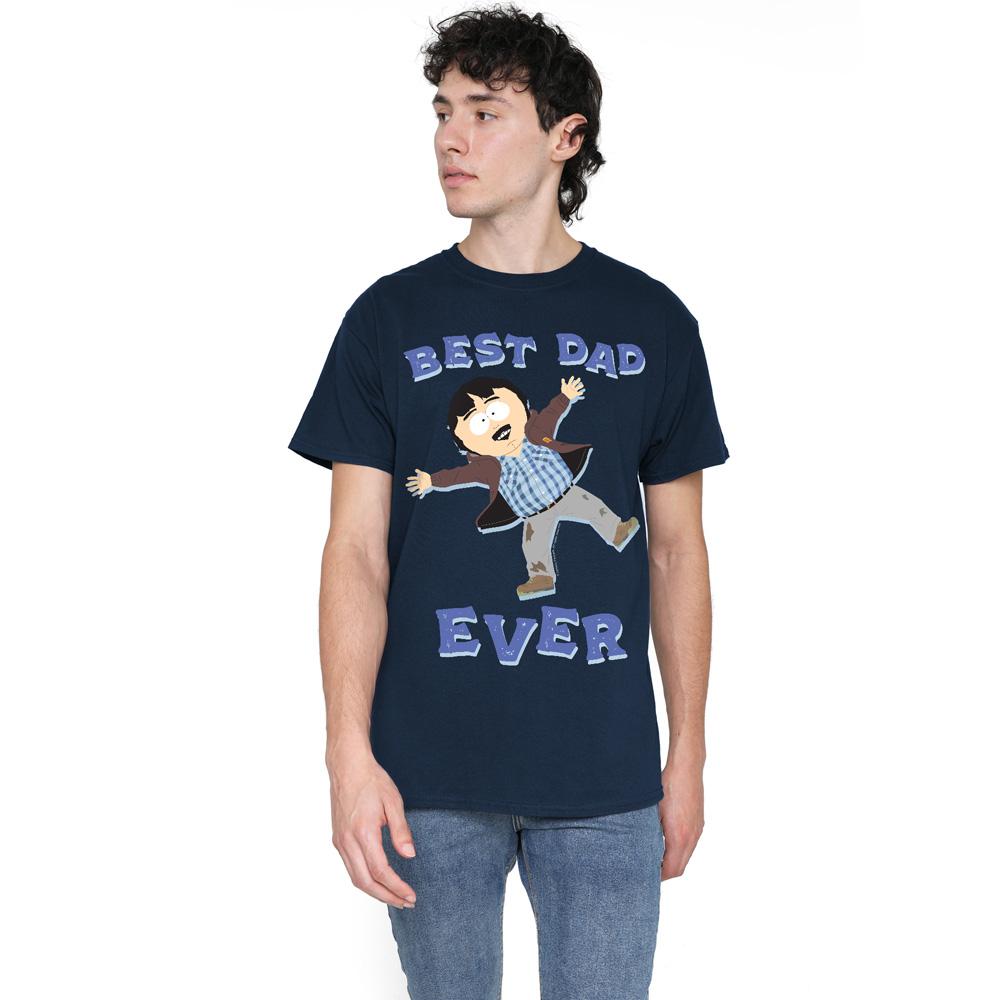 Navy - Lifestyle - South Park Mens Best Dad Ever Randy Marsh Fathers Day T-Shirt