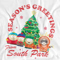 White - Pack Shot - South Park Mens Group Christmas T-Shirt