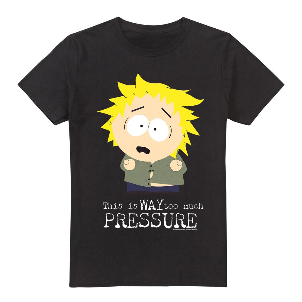 Black - Front - South Park Mens Tweak Pressure T-Shirt
