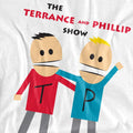 White - Side - South Park Mens Terrance & Phillip T-Shirt