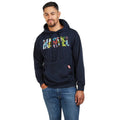 Navy - Pack Shot - Marvel Mens Characters Logo Hoodie