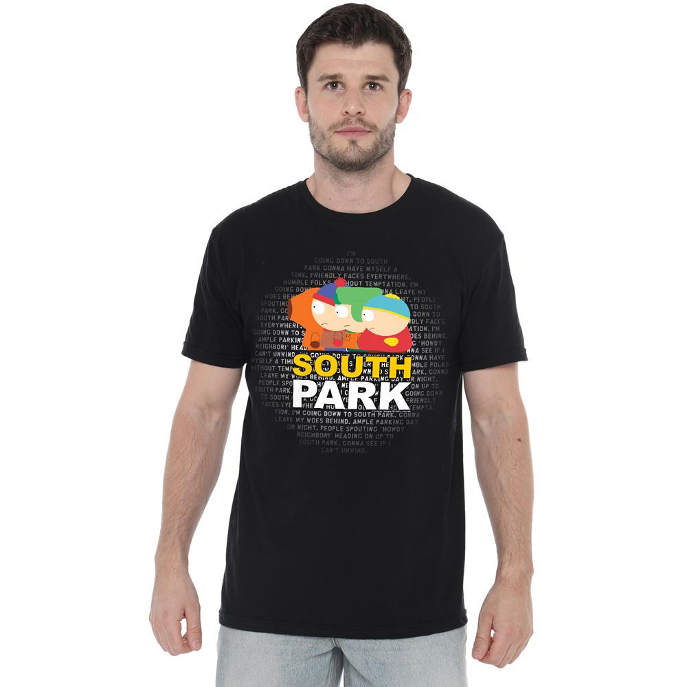 Black - Lifestyle - South Park Mens Lyrics T-Shirt