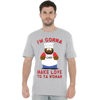 Sport Heather - Lifestyle - South Park Mens Make Love T-Shirt